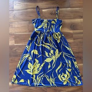 Costa Blanca blue floral dress - size XS